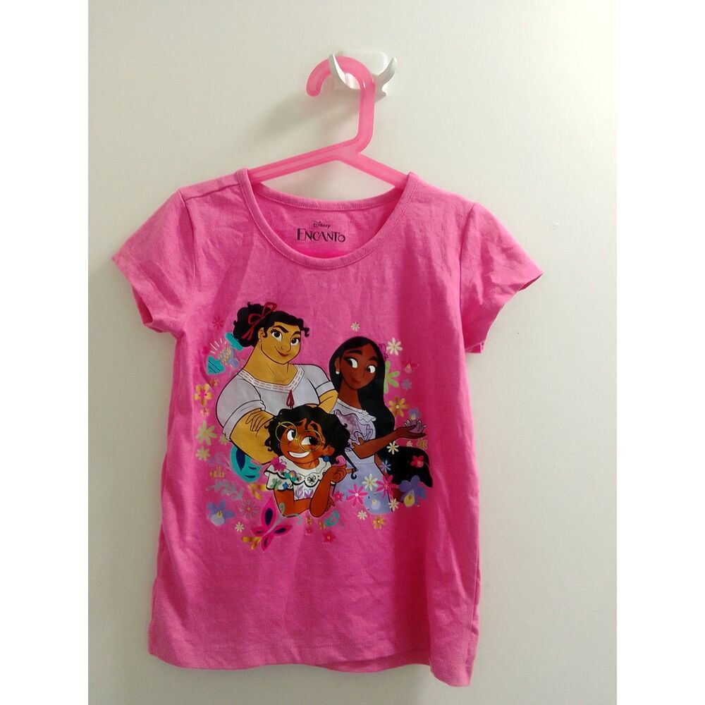 "Disney, Encanto, Short Sleeved Little Girls T-Shirts